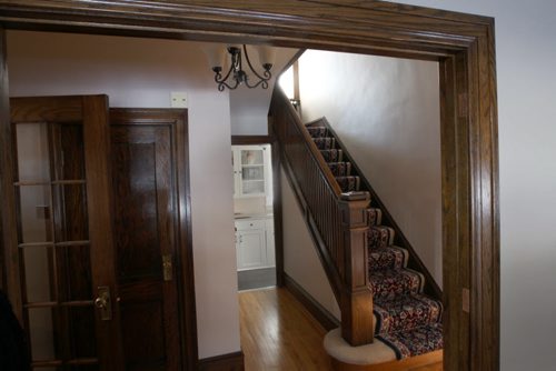 176 Oak Street in River Heights-Centre hall stairway- See Todd Lewys story  Mar 24, 2014   (JOE BRYKSA / WINNIPEG FREE PRESS)