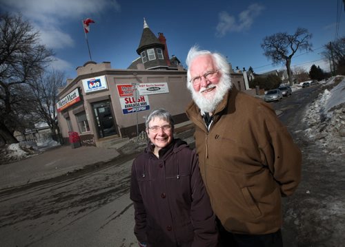 Barry Hammond and his wife Mary have written a story about why they chose to live in Point Douglas for the past 30 years. (He is a retired U of M prof.) See story. March 24, 2014 - (Phil Hossack / Winnipeg Free Press)
