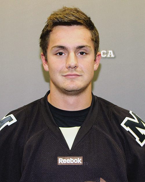 Canstar Community News (05/03/2014)- Luke Paulsen, Bisons defence for men's Hockey, Athlete of the Week ending March 2. (SUPPLIEDPHOTO/CANSTARNEWS)