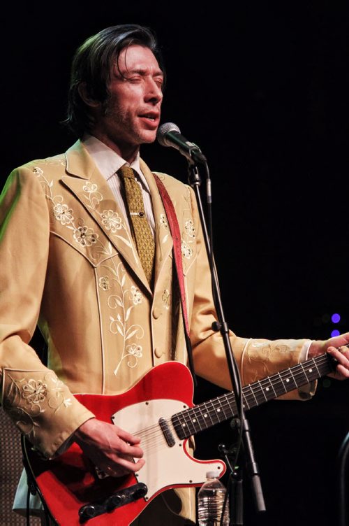 Dallas Good of The Sadies performs during the JUNO Songwriters' Circle at the Burton Cummings Theatre Sunday afternoon.  140330 March 30, 2014 Mike Deal / Winnipeg Free Press