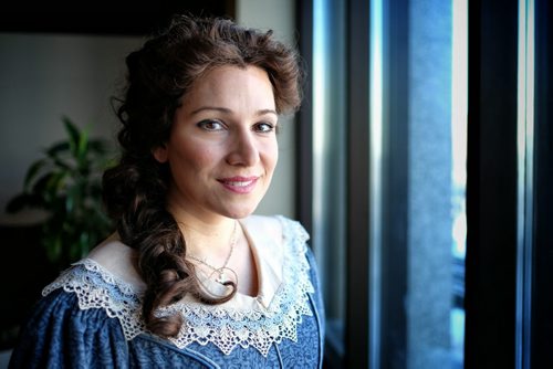 Danielle Pastin is Mimi in the Manitoba Opera presentation of La Boheme which will be running April 5, 8 and 11th. 140401 - Tuesday, April 01, 2014 Mike Deal / Winnipeg Free Press