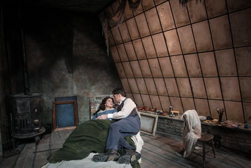 Eric Fennell as Rodolfo and Danielle Pastin as Mimi in the Manitoba Opera production of La Boheme which will be running April 5, 8 and 11th at the Centennial Concert Hall. 140401 - Tuesday, April 01, 2014 -  (MIKE DEAL / WINNIPEG FREE PRESS)