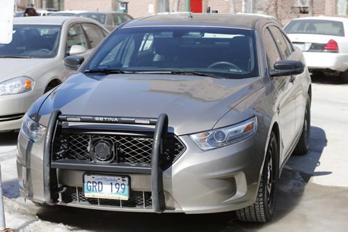 unmarked Ford WPS  patrol car .Car Page Feature on new Wpg Police Service patrol cars and SUV's  by Paul Williamson  auto Willy's Garage April 2 2014 / KEN GIGLIOTTI / WINNIPEG FREE PRESS