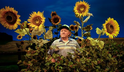 Tom Anniko is a local stage actor performing in the PTE production of Harvest which will be running from April 3rd to the 20th. 140402 - Thursday, April 03, 2014 -  (MIKE DEAL / WINNIPEG FREE PRESS)