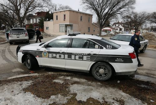 Left and middle new Ford  SUV and patrol car  right old  Ford Crown Vic -Car Page Feature on new Wpg Police Service patrol cars and SUV's  by Paul Williamson  auto Willy's Garage April 7 2014 / KEN GIGLIOTTI / WINNIPEG FREE PRESS