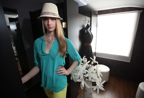 FASHION- See Connie T.'s story re: Spring Colors.  April 11, 2014 - (Phil Hossack / Winnipeg Free Press)