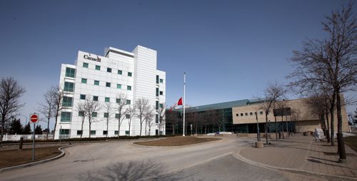 Federal Virology Lab on Arlington Street in Winnipeg. See story. April 15, 2014 - (Phil Hossack / Winnipeg Free Press)