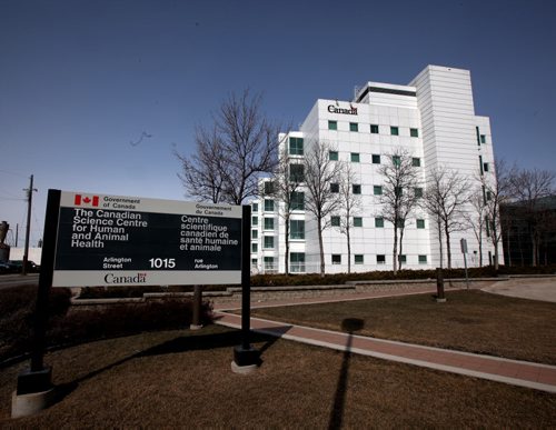 Federal Virology Lab on Arlington Street in Winnipeg. See story. April 15, 2014 - (Phil Hossack / Winnipeg Free Press)