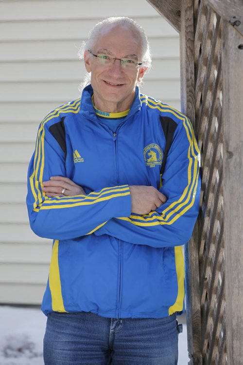 April 15, 2014 - 140515  -  Boston Marathon runner Bob Steinberg for a Lawless story. Photographed Tuesday, April 15, 2014. John Woods / Winnipeg Free Press