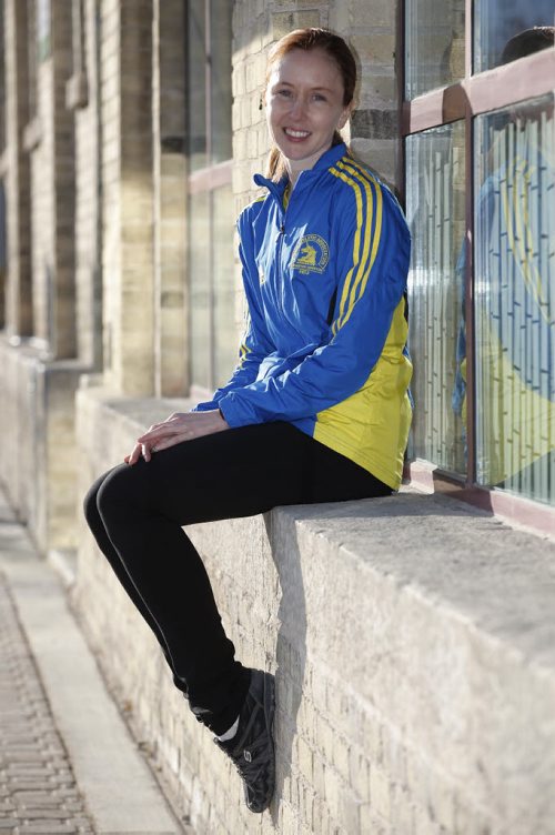 April 15, 2014 - 140515  -  Boston Marathon runner Mairead Drain for a Lawless story. Photographed Tuesday, April 15, 2014. John Woods / Winnipeg Free Press