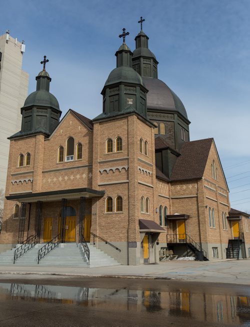 Holy Eucharist Ukrainian Catholic Church in Winnipeg on Tuesday, April 8, 2014. (Photo by Crystal Schick/Winnipeg Free Press/Winnipeg Free Press)