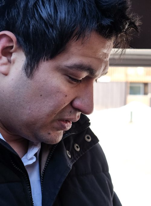 Carlos Burgos, uncle to Baby Matias, talks about what happened to the newborn and says the family wants answers as to why the child needed to be taken and that everyone is completely devastated. 140416 - Wednesday, April 16, 2014 -  (MIKE DEAL / WINNIPEG FREE PRESS)