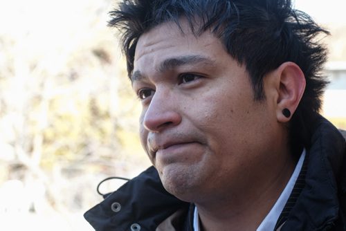 Carlos Burgos, uncle to Baby Matias, talks about what happened to the newborn and says the family wants answers as to why the child needed to be taken and that everyone is completely devastated. 140416 - Wednesday, April 16, 2014 -  (MIKE DEAL / WINNIPEG FREE PRESS)