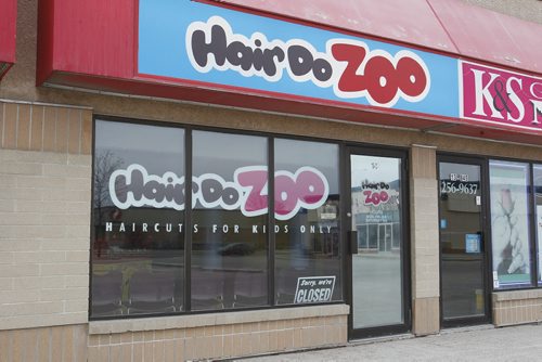 April 18, 2014 - 140418  -  Hair Do Zoo on Dakota has been designated a measles hotspot Friday, April 18, 2014. John Woods / Winnipeg Free Press