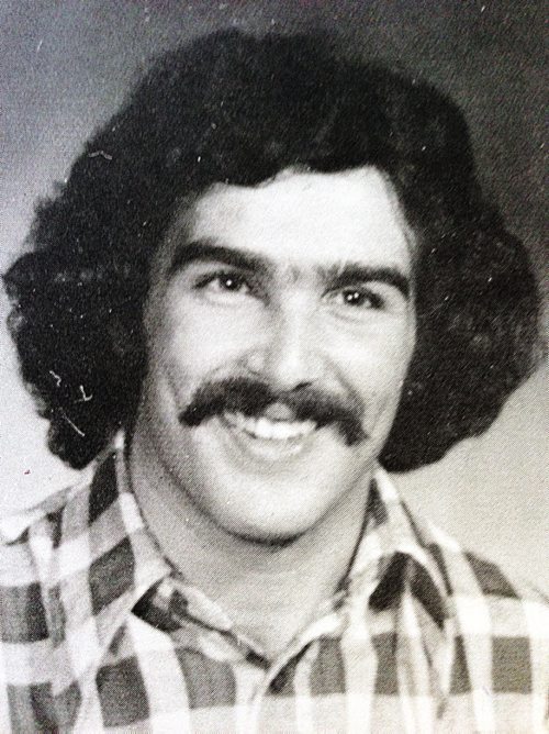 Canstar Community News (15/04/2014)- Michael Shaen in 1978 graduating from Grant Park High School. He is organiin a high school reunion for all thos who graduated in the 1970s. (STEPHCROSIER/CANSTARNEWS)
