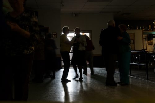 Couples dance at the General Sir Sam Steele Legion on a Wednesday afternoon.  The legion puts on a weekly luncheon and dance.  EMILY CUMMING / WINNIPEG FREE PRESS