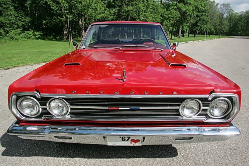 BORIS MINKEVICH / WINNIPEG FREE PRESS  070705 Brian Scott's '67 Plymouth GTX. Nice ride!