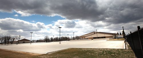 The "Plymouth Bretheren "Meeting Room" (right) in Stonewall Mb. sits next to the Bretheren's private school )left) See Redekop story. May 5, 2014 - (Phil Hossack / Winnipeg Free Press)