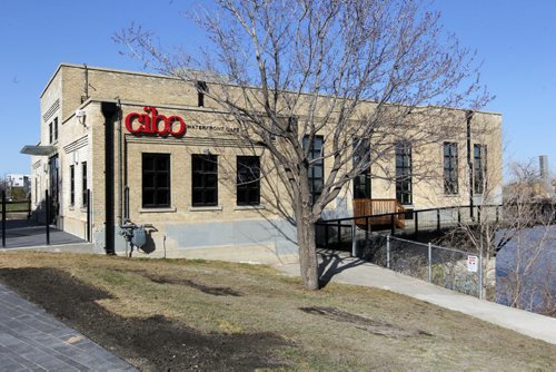 REST REVIEW - CIBO WATERFRONT CAFE. Exteriors of the new restaurant. Red River. BORIS MINKEVICH / WINNIPEG FREE PRESS  May 9, 2014