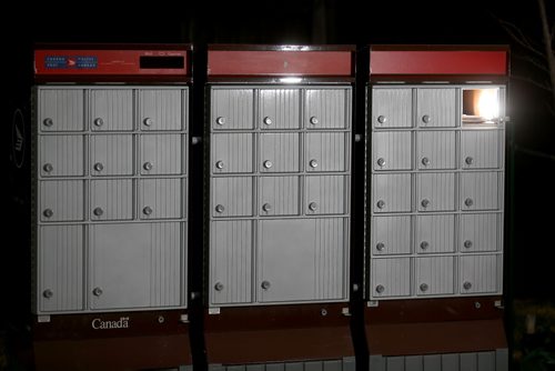 Canada Post area mailbox in Sage Creek, Wednesday, May 14, 2014. (TREVOR HAGAN/WINNIPEG FREE PRESS)