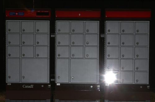 Canada Post area mailbox in Sage Creek, Wednesday, May 14, 2014. (TREVOR HAGAN/WINNIPEG FREE PRESS)