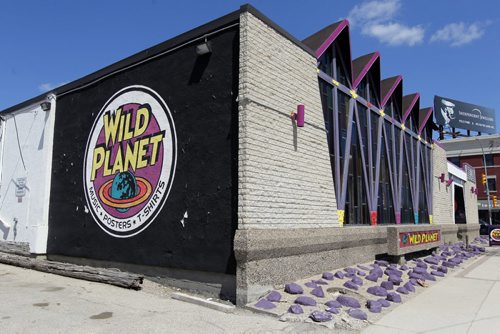 Sunday Xtra - Wild Planet - Roman Panchyshyn runs the iconic store at confusion corner. Exterior photos of the once church building. BORIS MINKEVICH / WINNIPEG FREE PRESS  May 15, 2014
