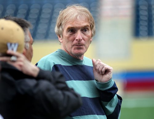 Football coach Bill Petrie re: "Senior Bowl" See Paul Weicik's story. May 22, 2014 - (Phil Hossack / Winnipeg Free Press)