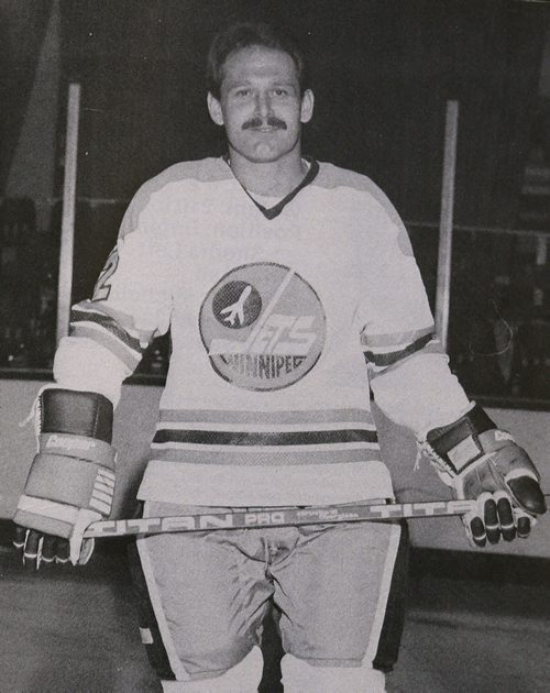 Mike Amodeo in photo .Please Credit photo : curtesy of Joe Daley's Sports Cards -49.8 Äì 1979 WHA Avco Cup  winning Winnipeg Jets player photos .May 26 2014 / KEN GIGLIOTTI / WINNIPEG FREE PRESS