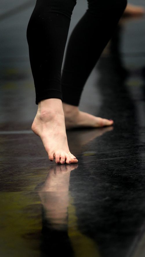 Chai Folk Ensemble dancers feet at their Notre Dame ave studio. FOR PHOTO PAGE - May 15, 2014 - (Phil Hossack / Winnipeg Free Press)