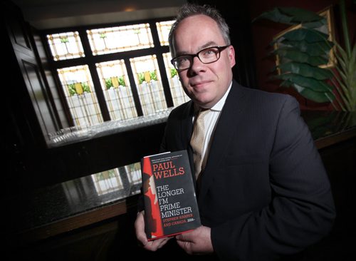 Paul Wells, author of The Longer I am PrimeMinister. Winner of the John Dafoe Book prize. Paul Samyn will file caption info shortly. May 27, 2014 - (Phil Hossack / Winnipeg Free Press)