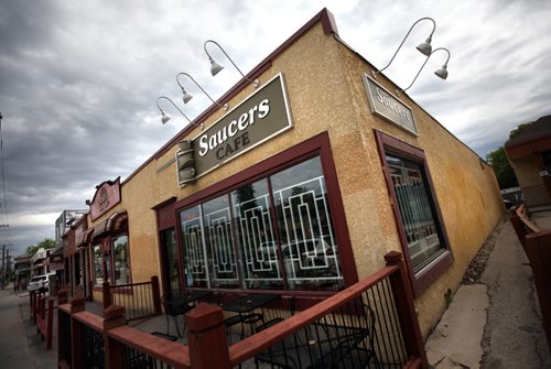 Saucers, See Dave Sanderson story. May 30, 2014 - (Phil Hossack / Winnipeg Free Press)