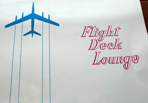 Silver Heights Restaurant and Lounge, 2169 Portage Ave. Original Flight Deck lounge menu from 1957-  See Maureen Scurfield story- June 10, 2014   (JOE BRYKSA / WINNIPEG FREE PRESS)