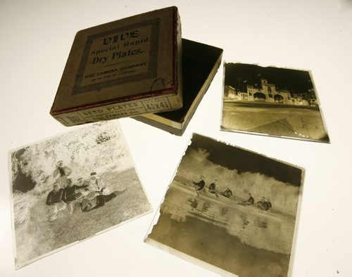 Glass negatives by photographer E.J.C. Smith. at the turn of the 1900 century. His photo store was located at 276 Smith Street in Winnipeg. Copies made by the Winnipeg Free Press June 10 2014