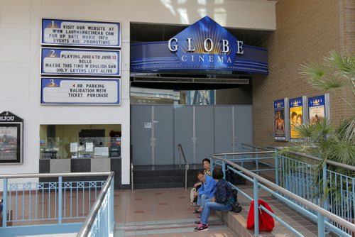 LOCAL - Globe Cinema in Portage Place is closing this month. BORIS MINKEVICH / WINNIPEG FREE PRESS  June 11, 2014