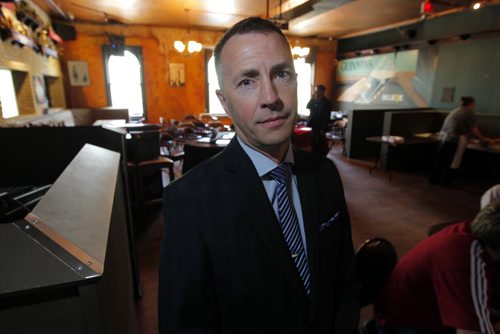 BIZ - A public event on cyber-security and operational issues. Tim McCreight, an official with the Winnipeg company Seccuris who used to be the senior IT security guy for the province of Alberta. BORIS MINKEVICH / WINNIPEG FREE PRESS  June 11, 2014