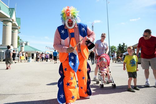 Doo Doo the Clown at the Red River Ex. Sarah Taylor / Winnipeg Free Press