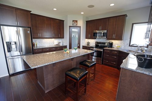 kitchen . 27 Wainwright Crescent in River Park South . Contact is Ventura Custom HomesÄô Paul Saltel, story bt Todd Lewys Ä®June 23 2014 / KEN GIGLIOTTI / WINNIPEG FREE PRESS