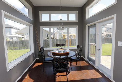 eating area -27 Wainwright Crescent in River Park South . Contact is Ventura Custom HomesÄô Paul Saltel, story bt Todd Lewys Ä®June 23 2014 / KEN GIGLIOTTI / WINNIPEG FREE PRESS