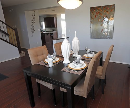 diningroom -27 Wainwright Crescent in River Park South . Contact is Ventura Custom HomesÄô Paul Saltel, story bt Todd Lewys Ä®June 23 2014 / KEN GIGLIOTTI / WINNIPEG FREE PRESS