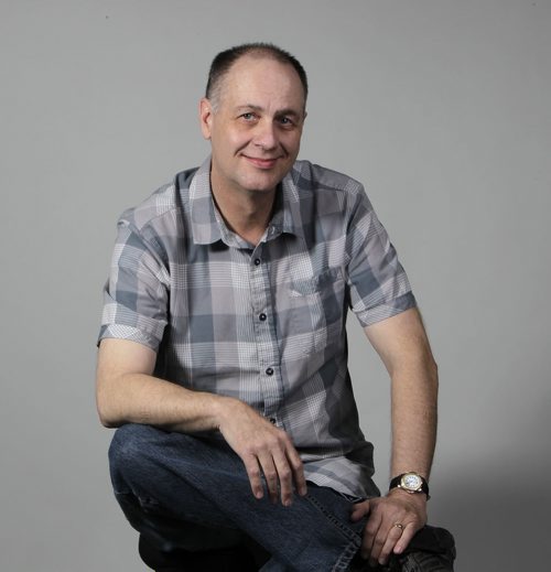 Portraits of  Free Press copy editor Bud Robertson.  June 26, 2014 Ruth Bonneville / Winnipeg Free Press