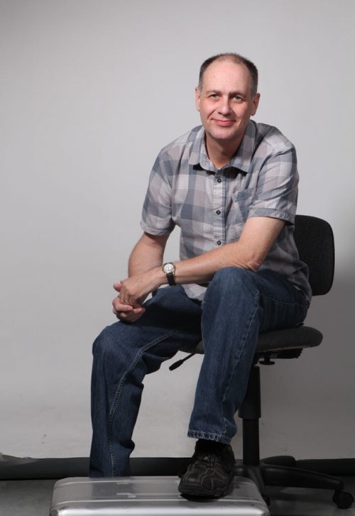 Portraits of Free Press copy editor Bud Robertson. June 26, 2014 Ruth Bonneville / Winnipeg Free Press