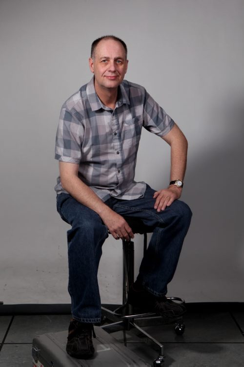 Portraits of Free Press copy editor Bud Robertson. June 26, 2014 Ruth Bonneville / Winnipeg Free Press