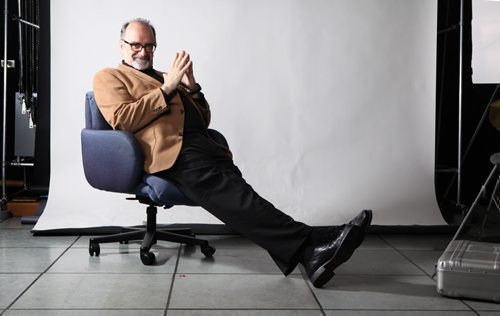 Portraits of Free Press Entertainment reporter Randall King.   June 26, 2014 Ruth Bonneville / Winnipeg Free Press