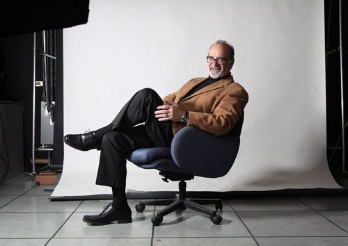 Portraits of Free Press Entertainment reporter Randall King.   June 26, 2014 Ruth Bonneville / Winnipeg Free Press