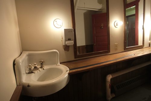 One of the dressing rooms that still has the old sink.The Pantages Theatre turns 100 years old. Wayne Glowacki / Winnipeg Free Press June 27 2014