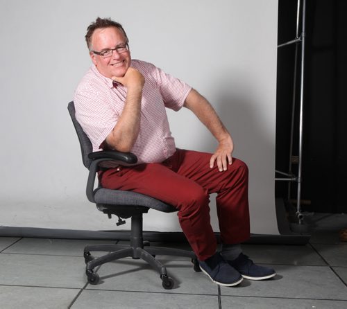 Portraits of Free Press copy editor Kelly Taylor.    June 26, 2014 Ruth Bonneville / Winnipeg Free Press