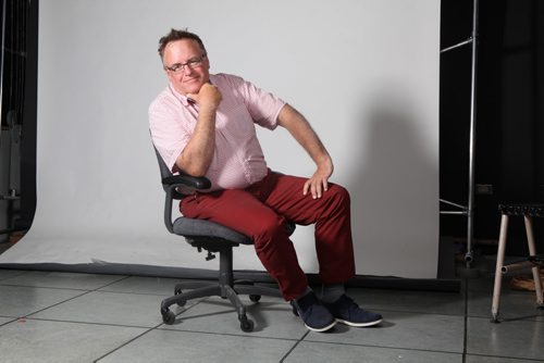 Portraits of Free Press copy editor Kelly Taylor.    June 26, 2014 Ruth Bonneville / Winnipeg Free Press