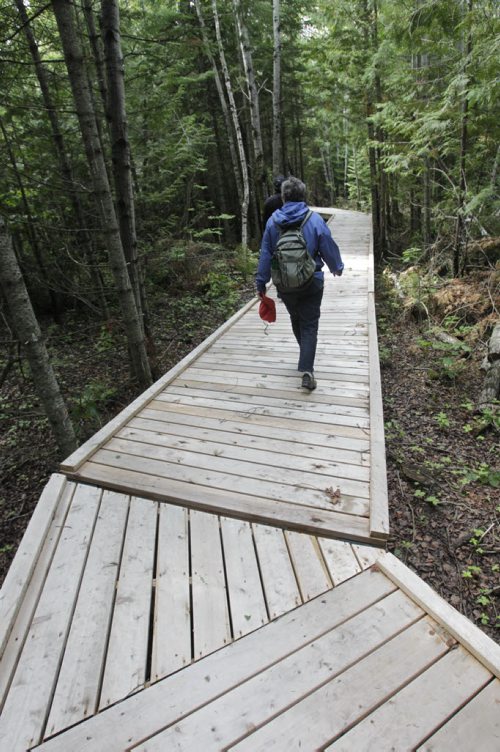 A tour of  the Brokenhead Wetland, at the corner of Highways 59 and 304. A boardwalk was recently built to allow greater public access. However, the trail has not been officially opened yet. Bill Redekop story Wayne Glowacki / Winnipeg Free Press July 2  2014