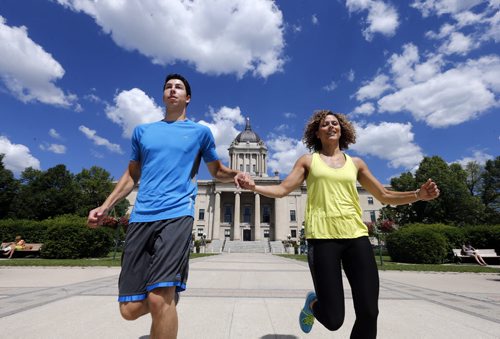 ENT . Amazing Race Canada contestants Nicole and Cormac Foster will be at  Manitoba Legislative building TEAM BIO .Cormac (son)  and Nicole (mother)  are a vibrant mother and son team who hope to follow in the footsteps of fellow Winnipeggers Tim Hague and Tim Hague Jr. Äì Season 1 champions. Nicole was 19-years-old when she became pregnant with Cormac and made the difficult decision to put her studies on hold and dedicate her time to raising her son. Being the strong and determined woman that she is, Nicole was able to complete her schooling and graduate while raising a young child. She claims her sonÄôs intelligence comes from reading university textbooks to get him to sleep at night.In his own right, Cormac is quite the academic, always focused on his schoolwork and student activities, like being editor of the yearbook. During his free time, Cormac enjoys a game of hockey, football, or ultimate frisbee.The mother and son duo often get mistaken for brother and sister, which drive Cormac crazy. Although they often bicker, these two are as close as can be. They do almost everything together, especially keeping fit and working out. Make no mistake though, mother knows best and is always in charge in the Foster household. Cormac would love to win 'The Amazing Race Canada' in order to give his mother back all the things she put aside in order to raise him. Nicole, on the other hand, wants to put the winnings toward her sonÄôs education.-  Brad Oswald feature . July 3 2014 / KEN GIGLIOTTI / WINNIPEG FREE PRESS