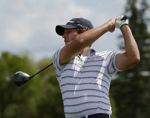 Jared Steger from Palm Beach Garderns Florida -SPORTS. GOLF . Players Cup Monday Qualifier at Southwood CC.  July 7 2014 / KEN GIGLIOTTI / WINNIPEG FREE PRESS